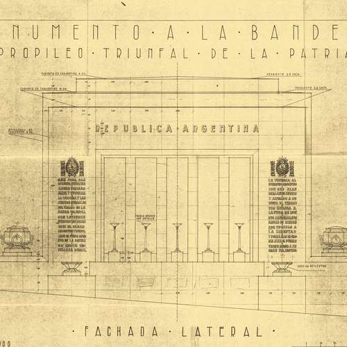 Detalle constructivo de columnas y revestimientos